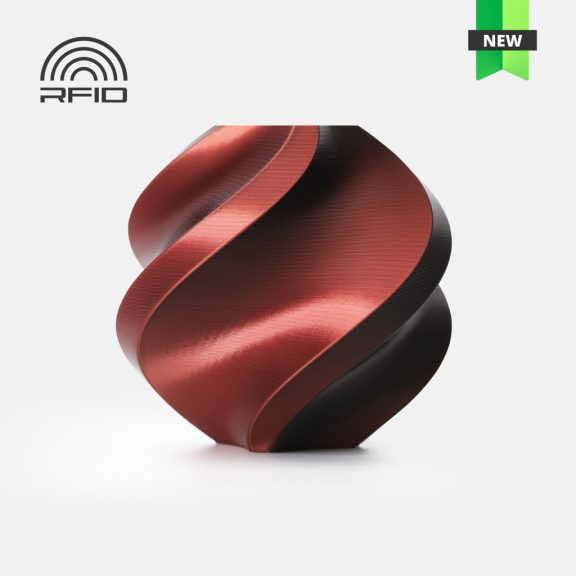Bambu Lab PLA Silk Dual Color - Velvet Eclipse - Black - Red (1kg - 1,75mm) Bambu Lab PLA Silk Dual Color - Velvet Eclipse - Black - Red (1kg - 1,75mm)