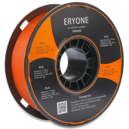 Eryone PLA filament - Narancs