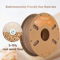 Eryone Wood PLA - Deep Wood (1kg - 1.75mm)
