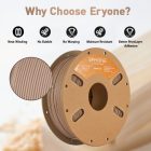 Eryone Wood PLA - Deep Wood (1kg - 1.75mm)
