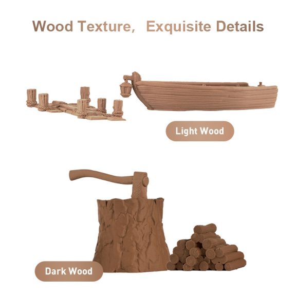 Eryone Wood PLA - Light Wood (1kg - 1.75mm)
