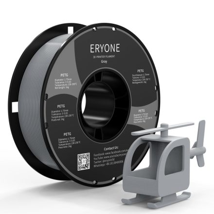 Eryone PETG filament - Szürke