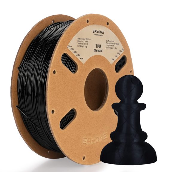Eryone TPU filament - Fekete (1.75mm - 1kg) Eryone TPU filament - Fekete (1.75mm - 1kg)