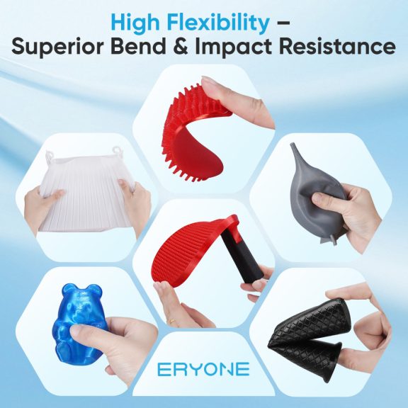 Eryone TPU 90A filament - Transparent (1.75mm - 1kg)