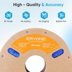 Eryone TPU 90A filament - Transparent Blue (1.75mm - 1kg)