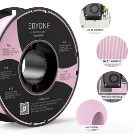 Eryone  Matt PLA filament - Rózsaszín