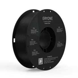   Eryone Carbon Fiber PLA 3D Nyomtató Filament - Fekete  (1kg - 1.75mm)