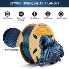 Eryone PLA Burnt Titanium 3D Nyomtató Filament - Blue - Kék (1kg - 1,75mm)