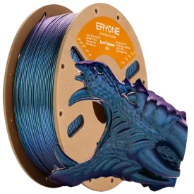   Eryone PLA Burnt Titanium 3D Nyomtató Filament - Technology Blue (1kg - 1,75mm)