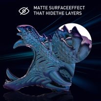   Eryone PLA Burnt Titanium 3D Nyomtató Filament - Technology Blue (1kg - 1,75mm)