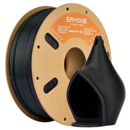 Eryone Carbon Fiber ASA 3D Nyomtató Filament - Sötét Szürke / Dark Grey (1kg - 1.75mm)