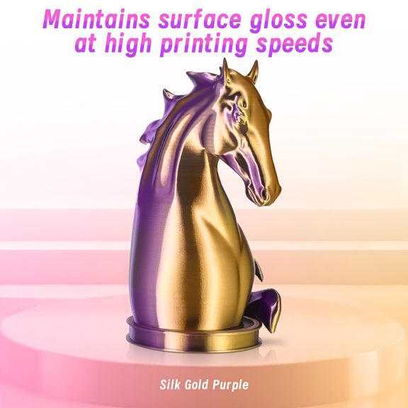 Eryone HS Dual Silk PLA - Gold & Purple (1kg - 1.75mm)