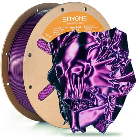 Eryone HS Dual Silk PLA - Purple & Black (1kg - 1.75mm)