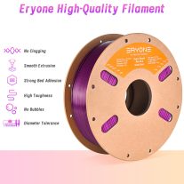 Eryone HS Dual Silk PLA - Purple & Black (1kg - 1.75mm)
