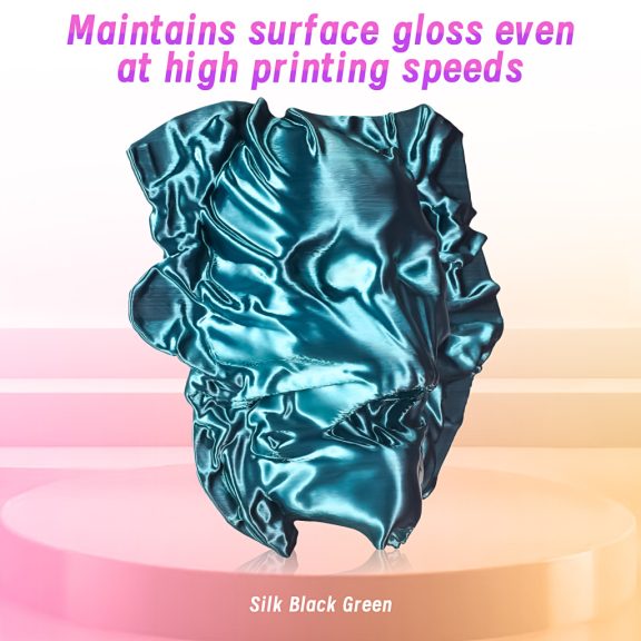 Eryone HS Dual Silk PLA - Emerald Green & Black (1kg - 1.75mm)