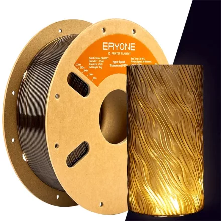Eryone PETG HS Translucent 3D Filament - Smokey - (1kg - 1,75mm)