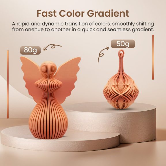 Eryone HS Matt Gradient Rainbow PLA - Danxia (1kg - 1.75mm)