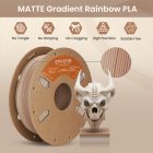 Eryone HS Matt Gradient Rainbow PLA - Fossil (1kg - 1.75mm)