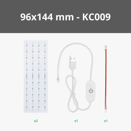 Lithophane LED Backlight Board Kit 96*144mm - KC009