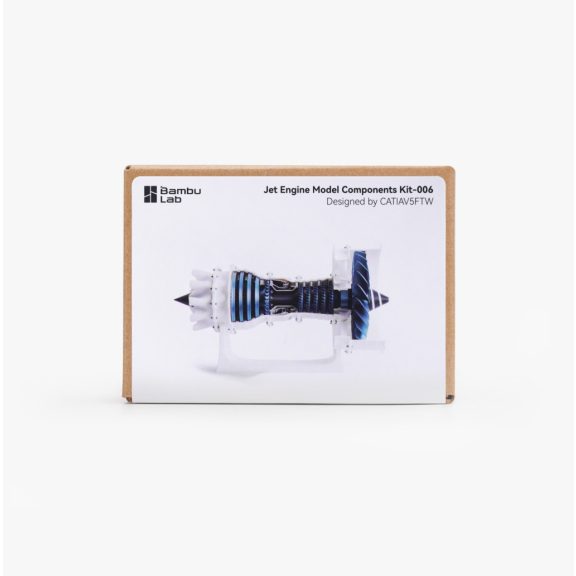 Bambu Lab Jet Engine Model Components Kit 006 - Sugárhajtómű modell szerelőkészlet