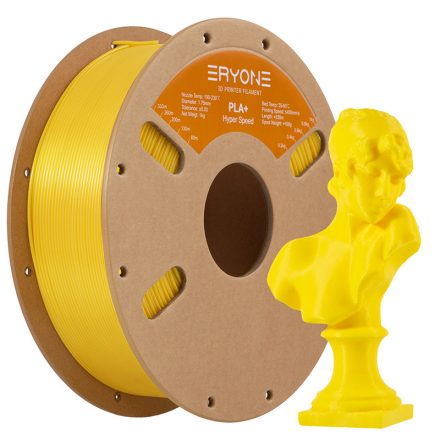 MiniMaker Tekercs 100g - Eryone PLA+ HS - Sárga