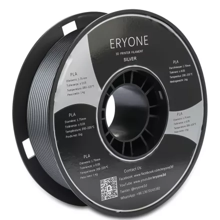 Minimaker Tekercs 100g - Eryone PLA filament - Ezüst