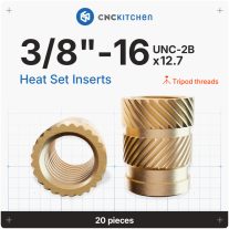   CNC Kitchen - 3/8”-16 x 12.7 menetbetét, 3/8”-16 x 12.7 (20 darab)
