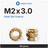 CNC Kitchen - M2 menetbetét, M2x3 (100 darab)