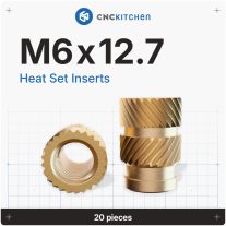 CNC Kitchen - M6 menetbetét, M6x12.7 (20 darab)
